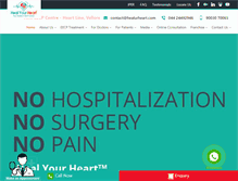 Tablet Screenshot of healurheart.com